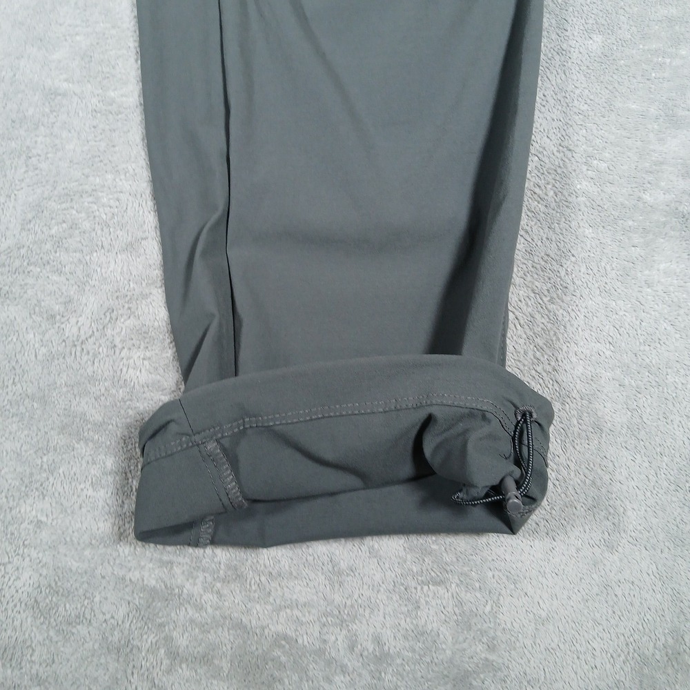 Columbia Convertible Pants Women's 14 Gray Omni-Shield Hiking Zip Off Shorts - Picture 6 of 10